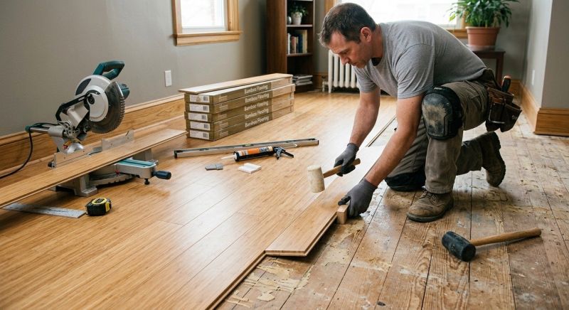 Bamboo Flooring Installation in Tempe, AZ