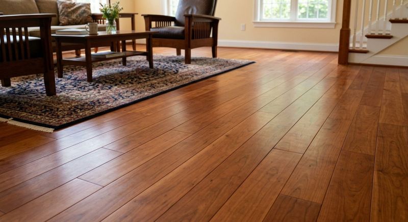 Cherry Floor Installation in Chandler, AZ