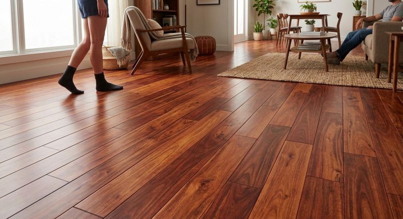 Cherry Floor Installation in Mesa, AZ