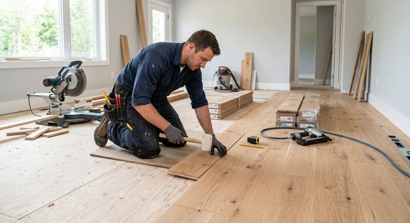 Hardwood Floor Installation in Gilbert, AZ