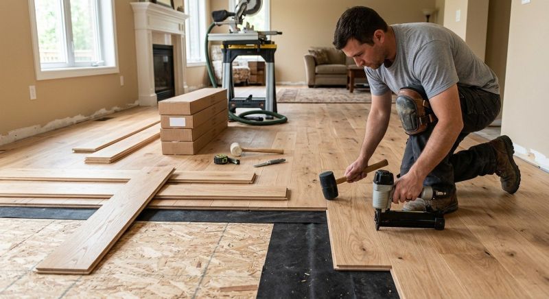 Hardwood Floor Installation in Tempe, AZ