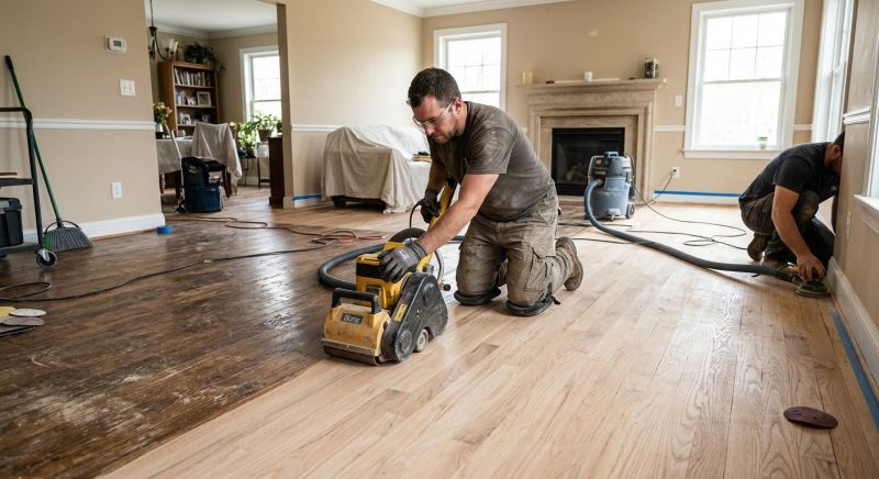 Hardwood Floor Renovation in Tempe, AZ