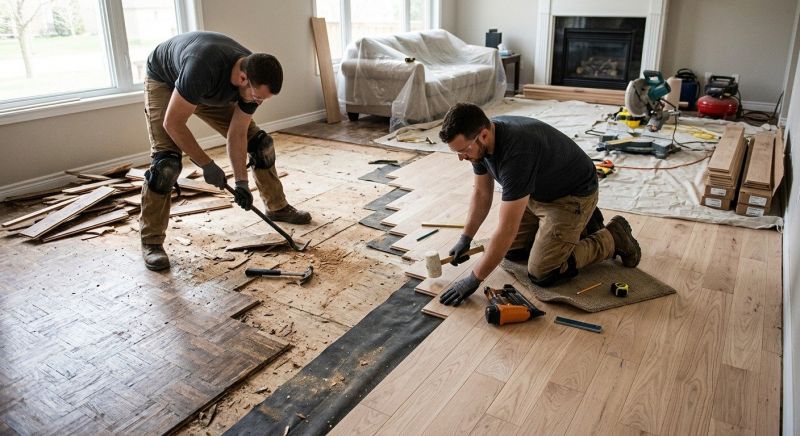 Hardwood Replacement in Higley, AZ
