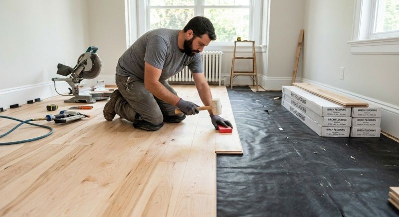 Maple Flooring Installation in Chandler, AZ