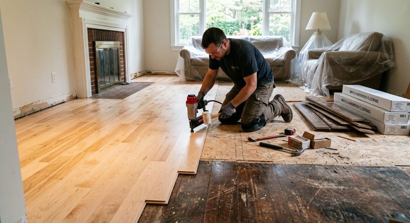 Maple Flooring Installation in Peoria, AZ