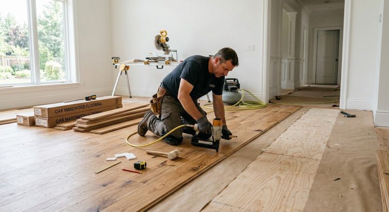 Oak Floor Installation in Apache Junction, AZ