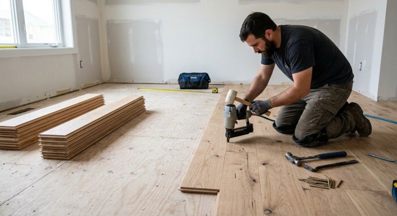 Oak Floor Installation in Chandler, AZ