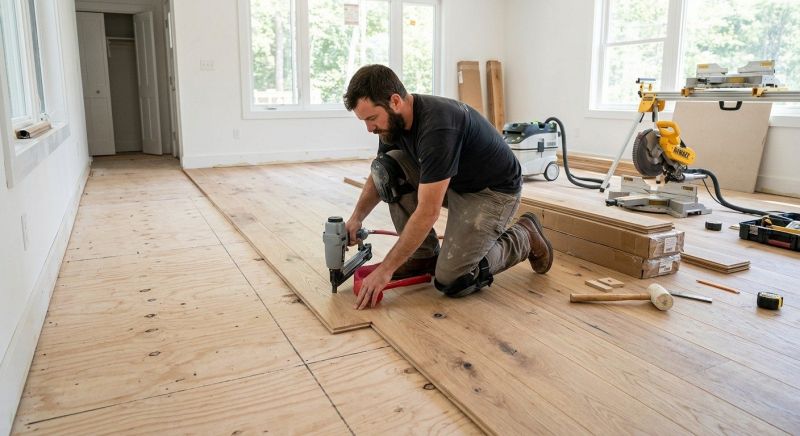 Oak Floor Installation in Gilbert, AZ