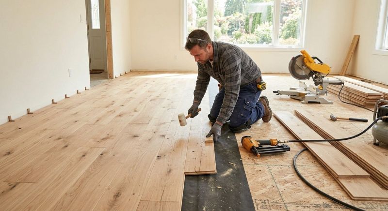 Oak Floor Installation in Maricopa County, AZ