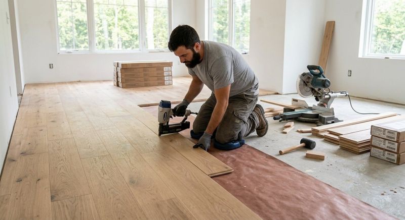 Oak Floor Installation in Peoria, AZ