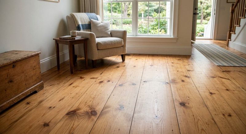 Pine Floor Installation in Tempe, AZ