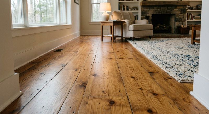 Pine Floor Installation in Tempe, AZ