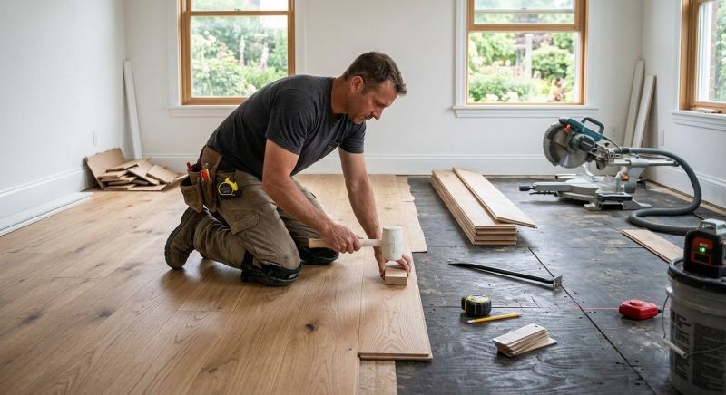 Plank Floor Installation in Tempe, AZ