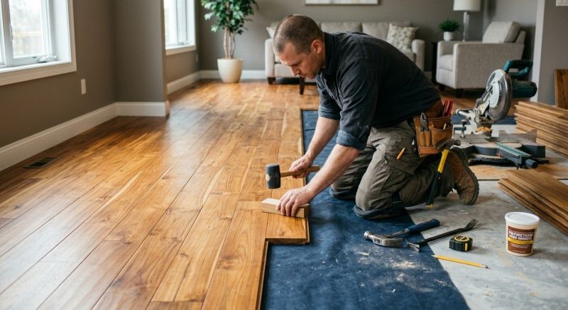 Teak Flooring Installation in Tempe, AZ