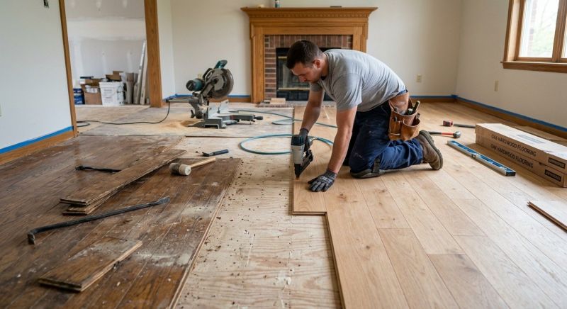 Wood Floor Replacement in Glendale, AZ