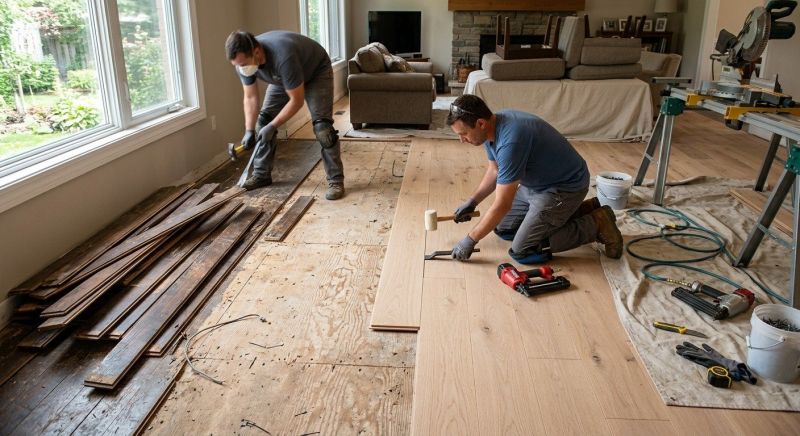 Wood Floor Replacement in Tempe, AZ